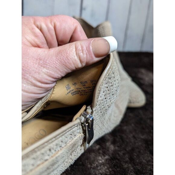 Franco Sarto leather booties size 9M* - Picture 4 of 6